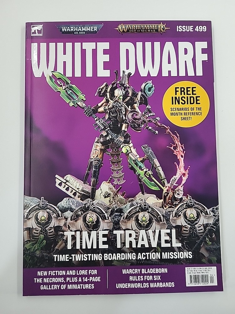 Warhammer White Dwarf Issue 499 New