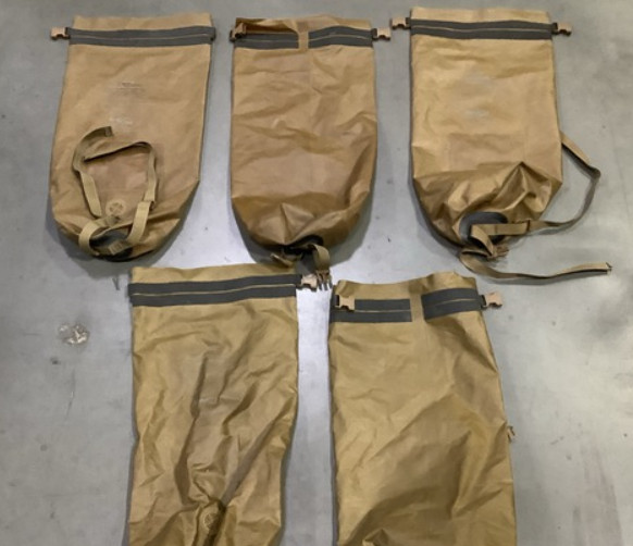 USMC SealLine Sleep System Waterproof Compression Sack used good USGI bag coyote