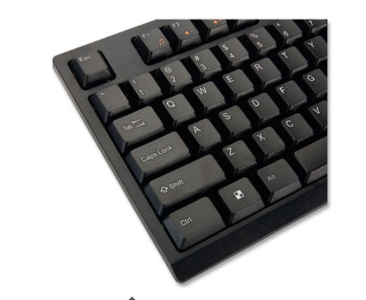Wired Keyboard, Black