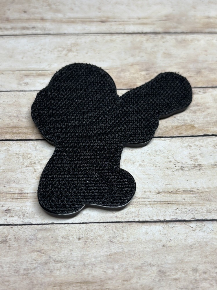 PVC Tactical Morale Patch, Tactical Mario Patch, Mario Bros. Gun Patch