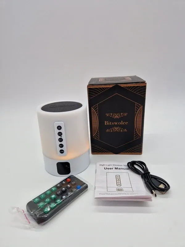 Night Light Bluetooth Speaker with touch colour changing