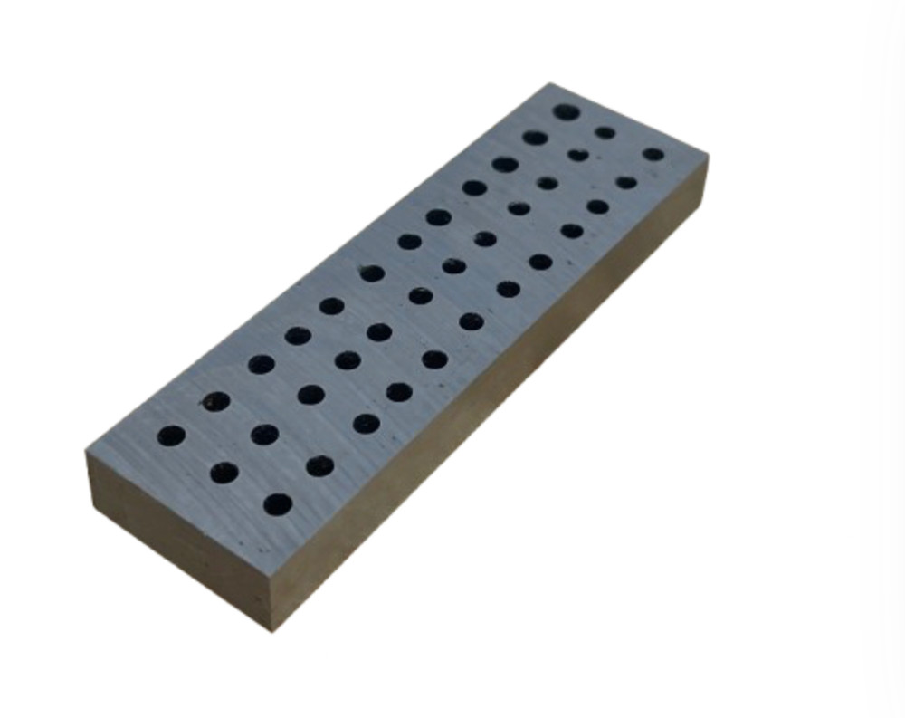 Watchmakers Rectangular Staking Anvil 36 Hole Serrations Watch Riveting Tool