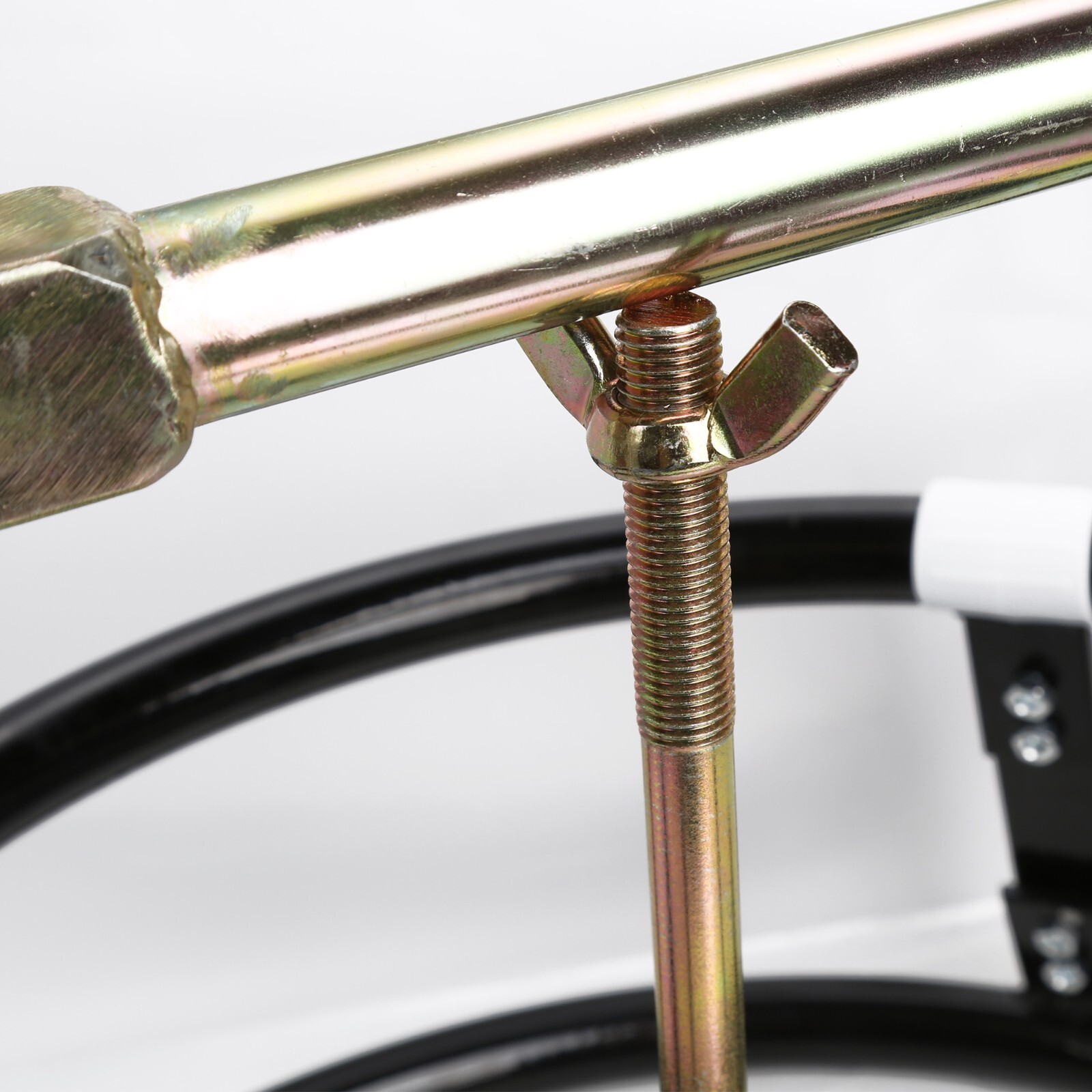 Portable Motorcycle 16 -22 Inches Tire Change Workshop Stand With Bead Breaker