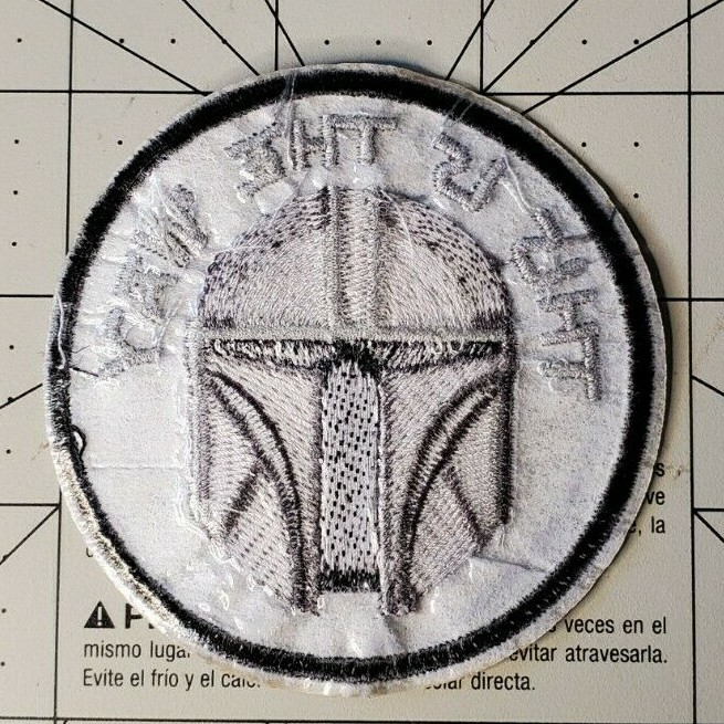 Star Wars Mandalorian This Is The Way Circle Patch 3 inch patch B