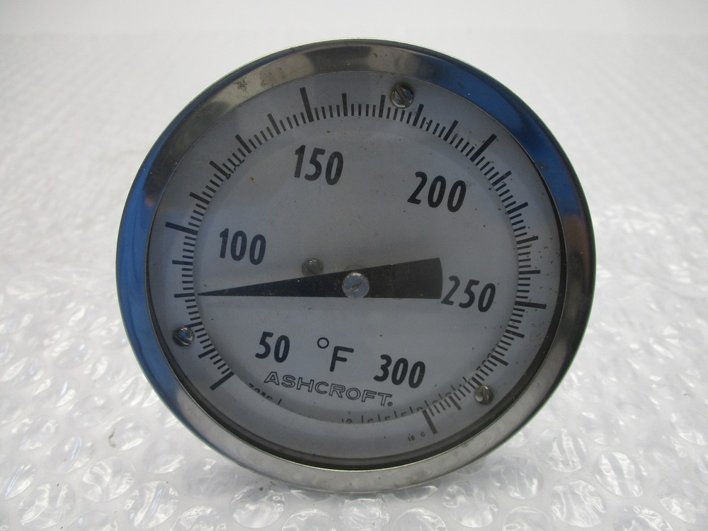ASHCROFT 50-300 DEGREES THERMOMETER NSNP