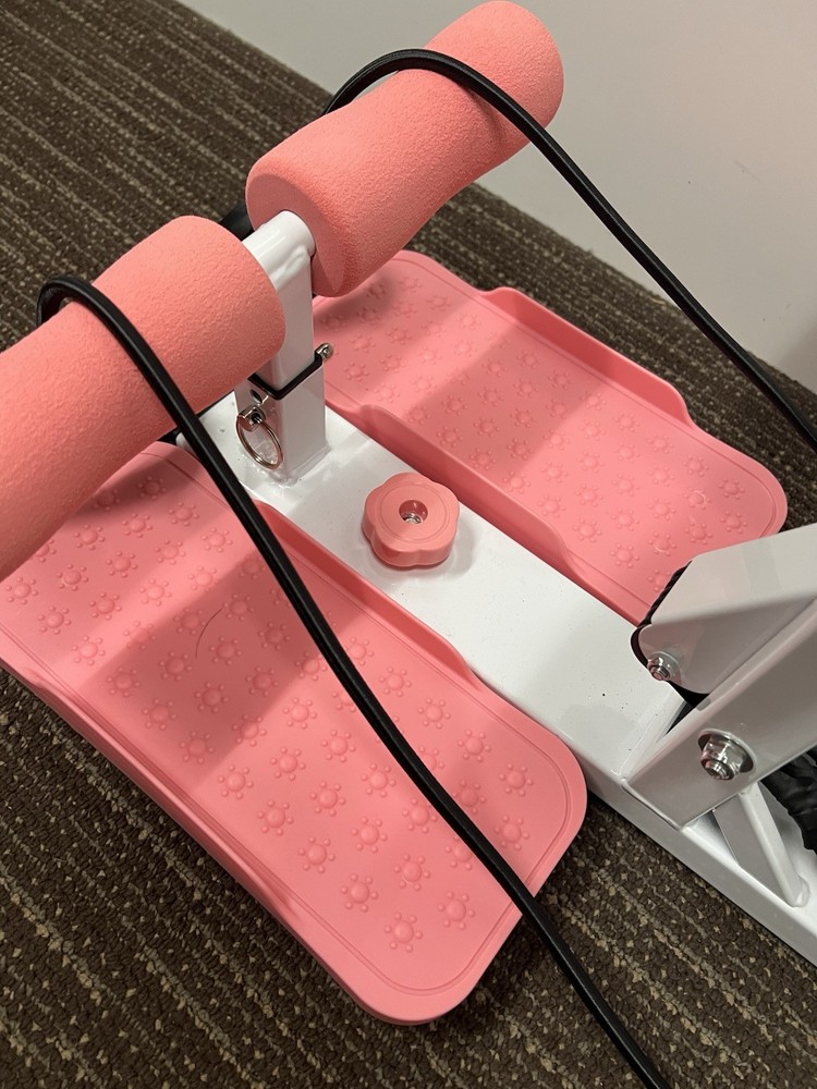 VEVOR Foldable Squat Machine with 3 Resistance Bands