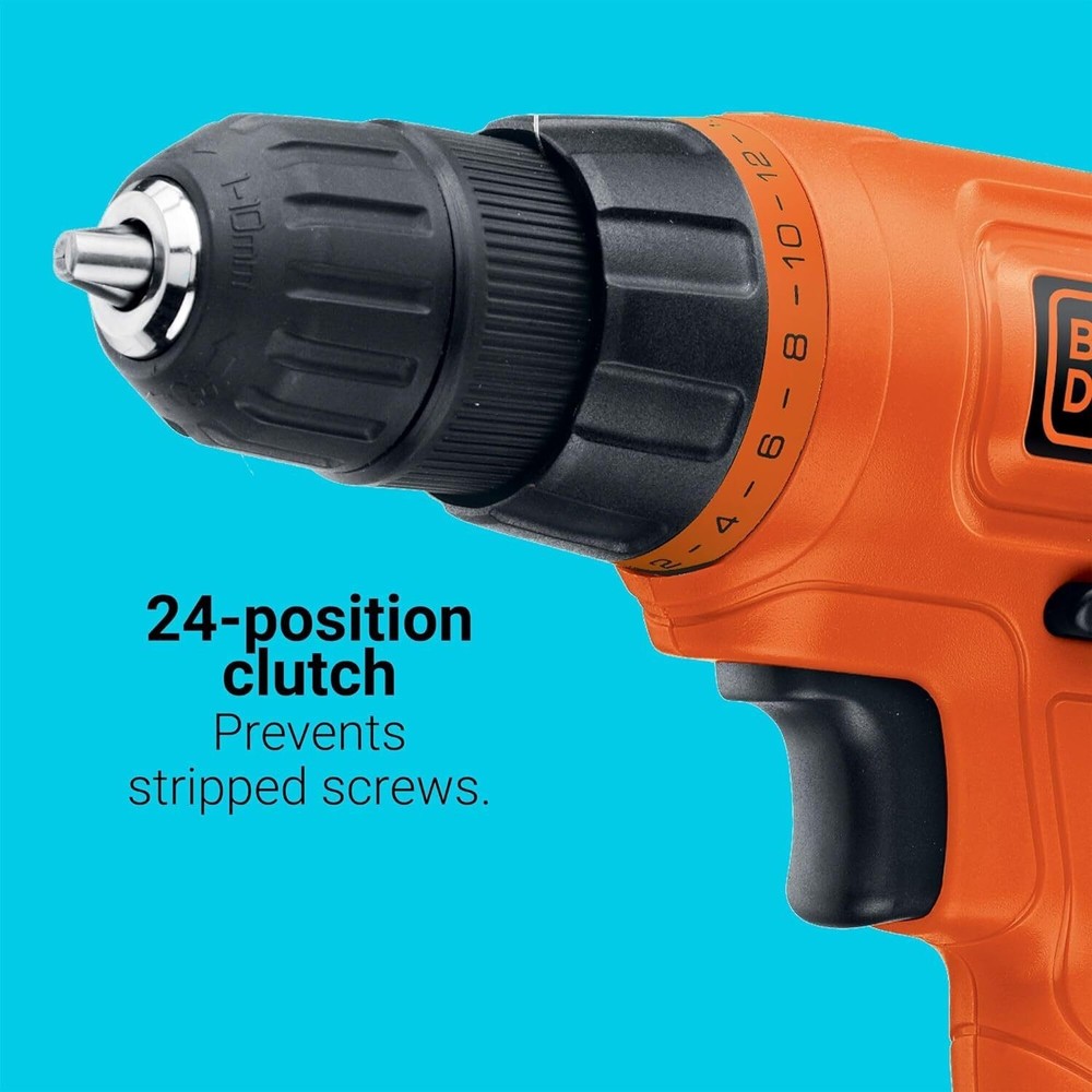 20V MAX* Compact Lightweight Cordless Drill/Driver 30 Pc Kit Battery Powered New