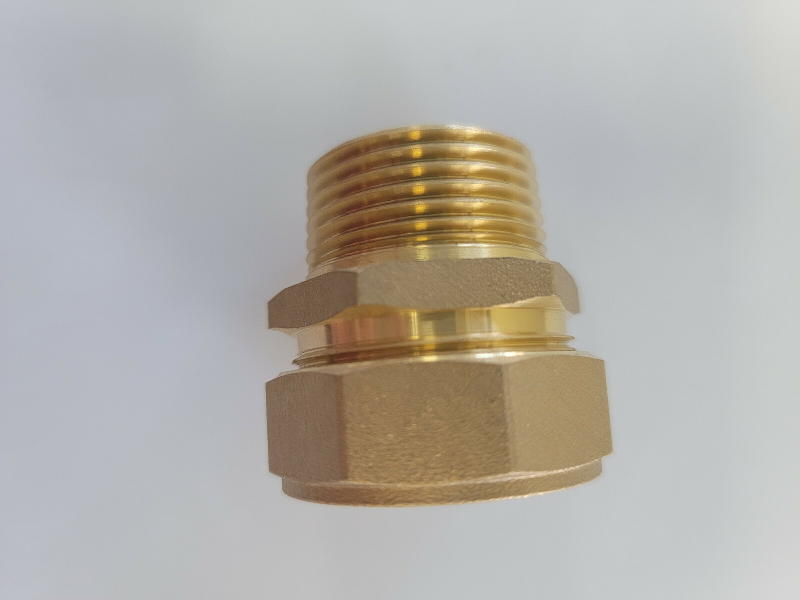 1" Pex-al-Pex / Kitec Compression Fitting to MPT Male Pipe Thread
