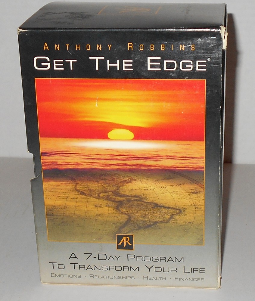 Anthony Robbins Get The Edge A 7-Day Program Audio CD Course Transform Your Life