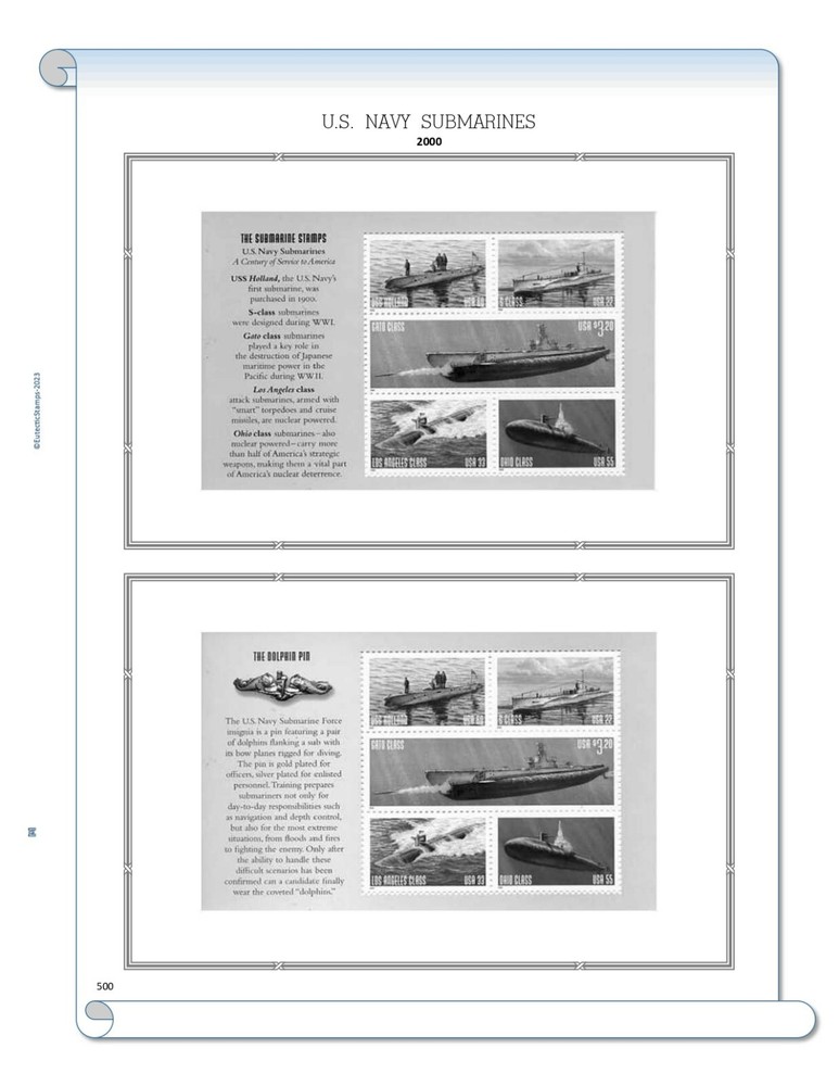 2000 U.S. Commemorative Singles COMPLETE Supplement (White Ace Alternative)