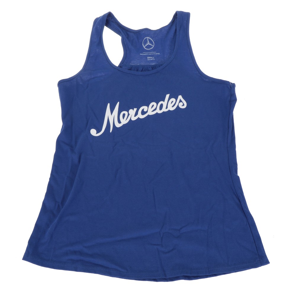 Mercedes Ladies Script Tank Top Small