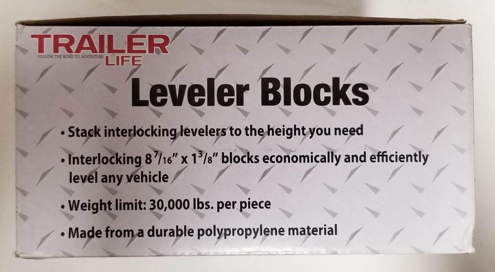 Trailer Life RV Leveling Blocks 4-Pack