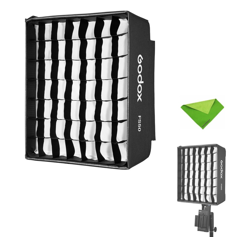 Godox FS50 Rectangular Softbox Light Diffuser Soft Boxes for FH50Bi FH50R
