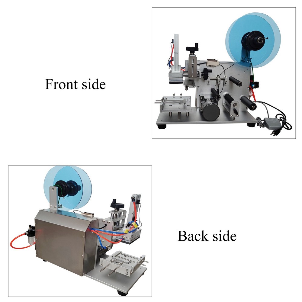 110V LT60 Semi-Automatic Flat Labeling Machine Precision Labeling Machine