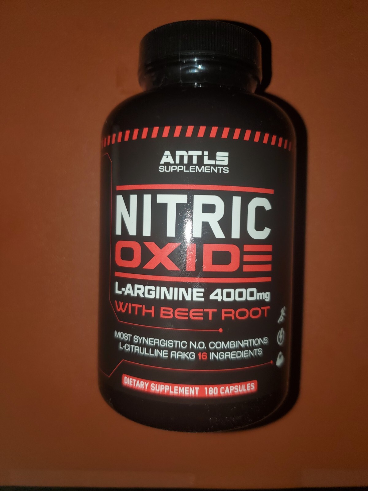 Nitric Oxide L-Arginine Pre Workout+Testosterone Booster,Multivitamin Men,Test