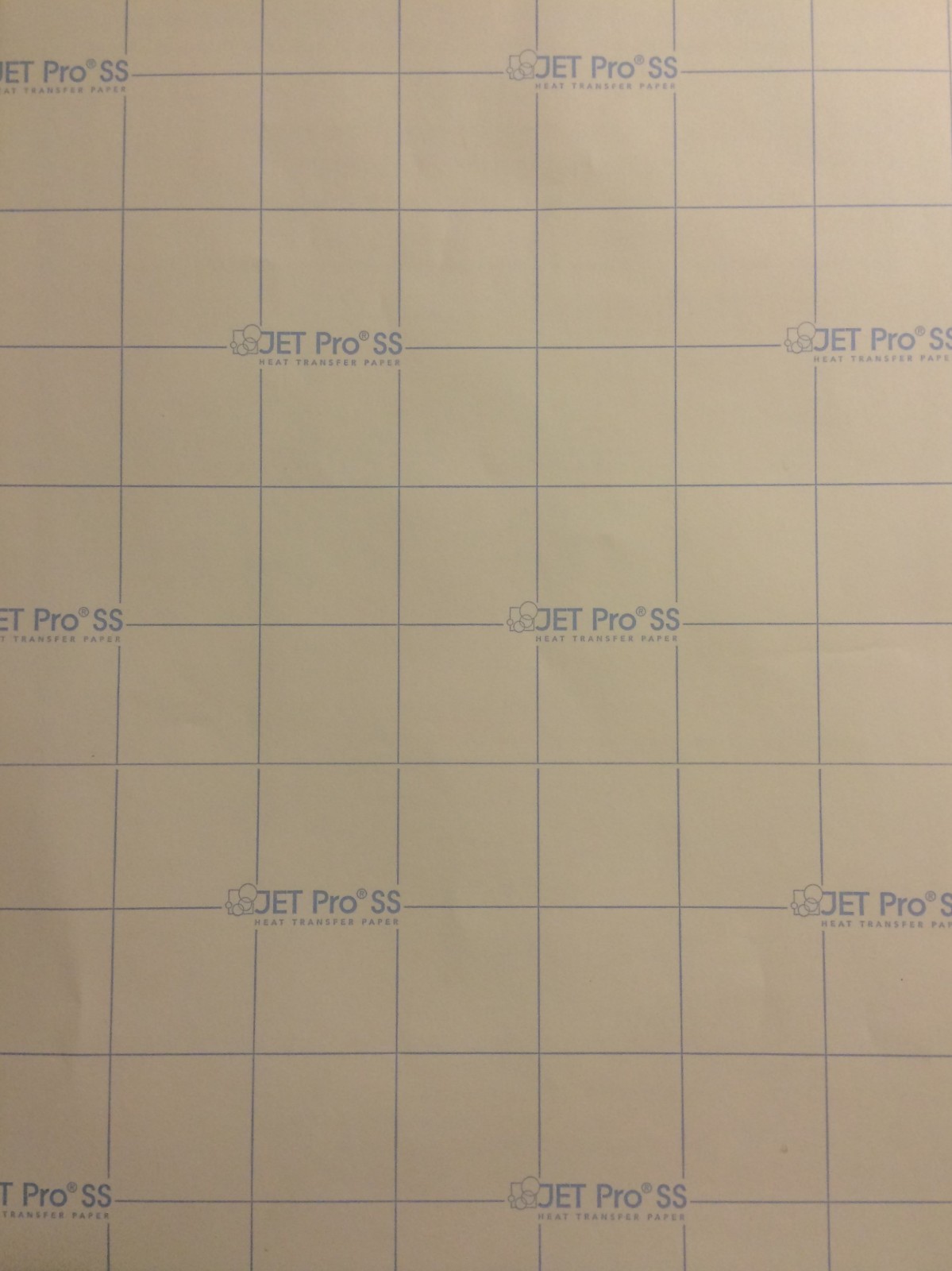 INKJET TRANSFER FOR WHITE FABRIC: IRON-ON "JET PRO SOFT STRETCH" (8.5"X11")100CT