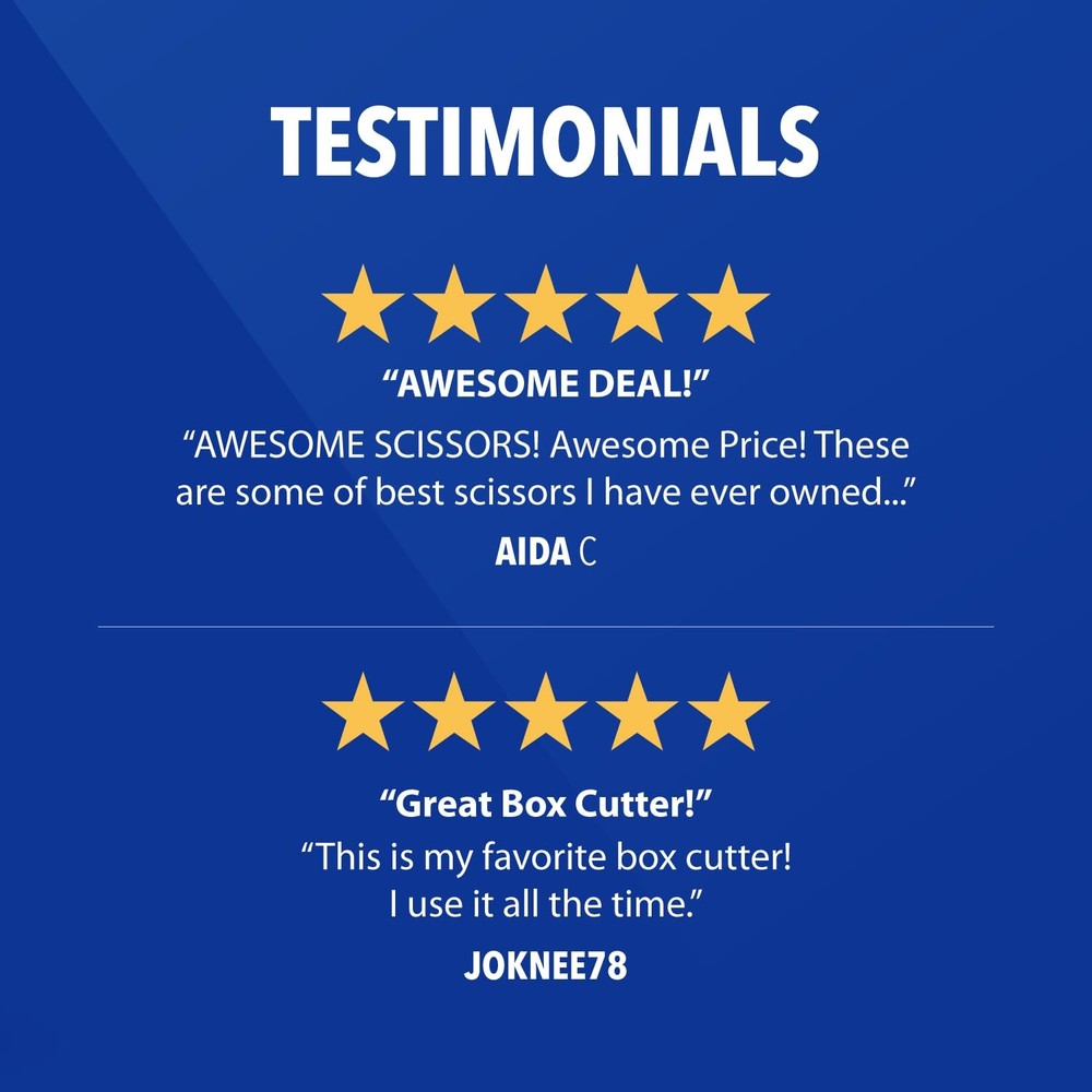 Utility Cutters Set Kit 4-Pack Scissors and Ceramic hand tool kit