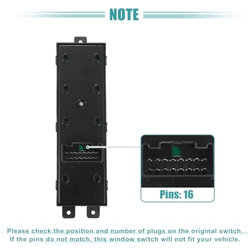 Front Left Driver Side Power Window Switch Window Control Switch Fit for Kia