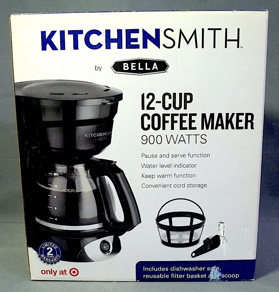 Kitchensmith by Bella 12 Cup Coffee Maker
