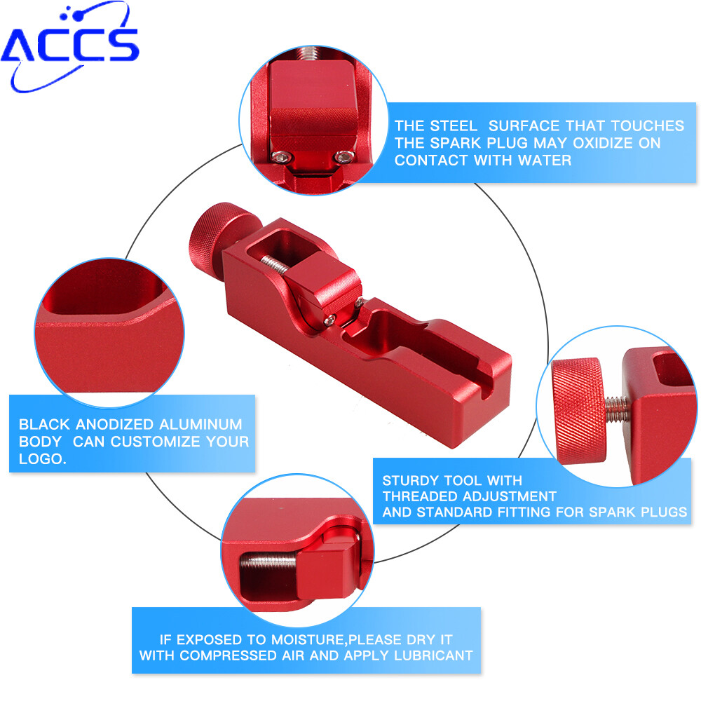 Universal Matte Engine Spark Plug Gap Tool Gapping Gapper 10mm 12mm 14mm 16mm