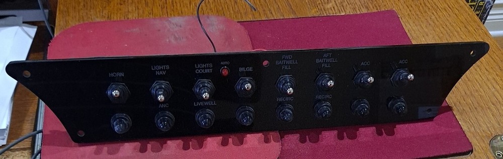 Avid Toggle Switch Panel -  P# AVID 8B8T