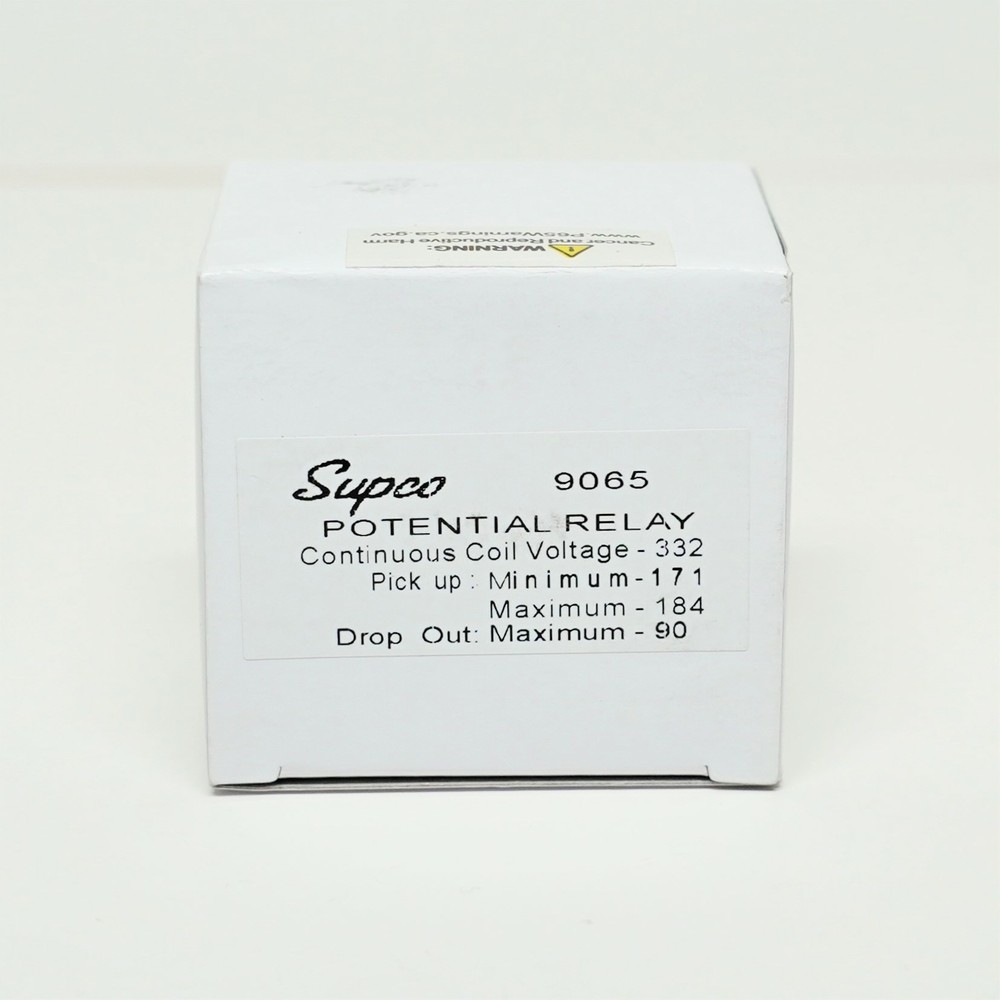 Supco 9065 Potential Compressor Relay Replacement for Mars 19004 65