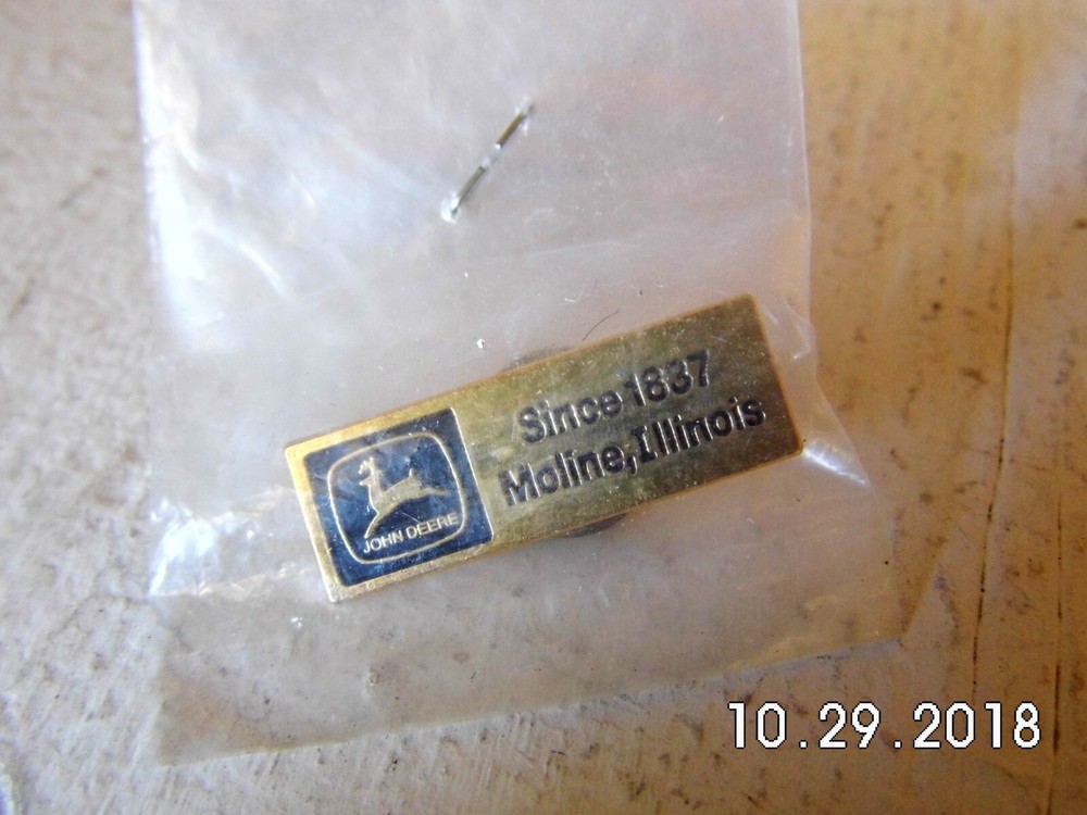4 Misc. John Deere Lapel/Hat Pins