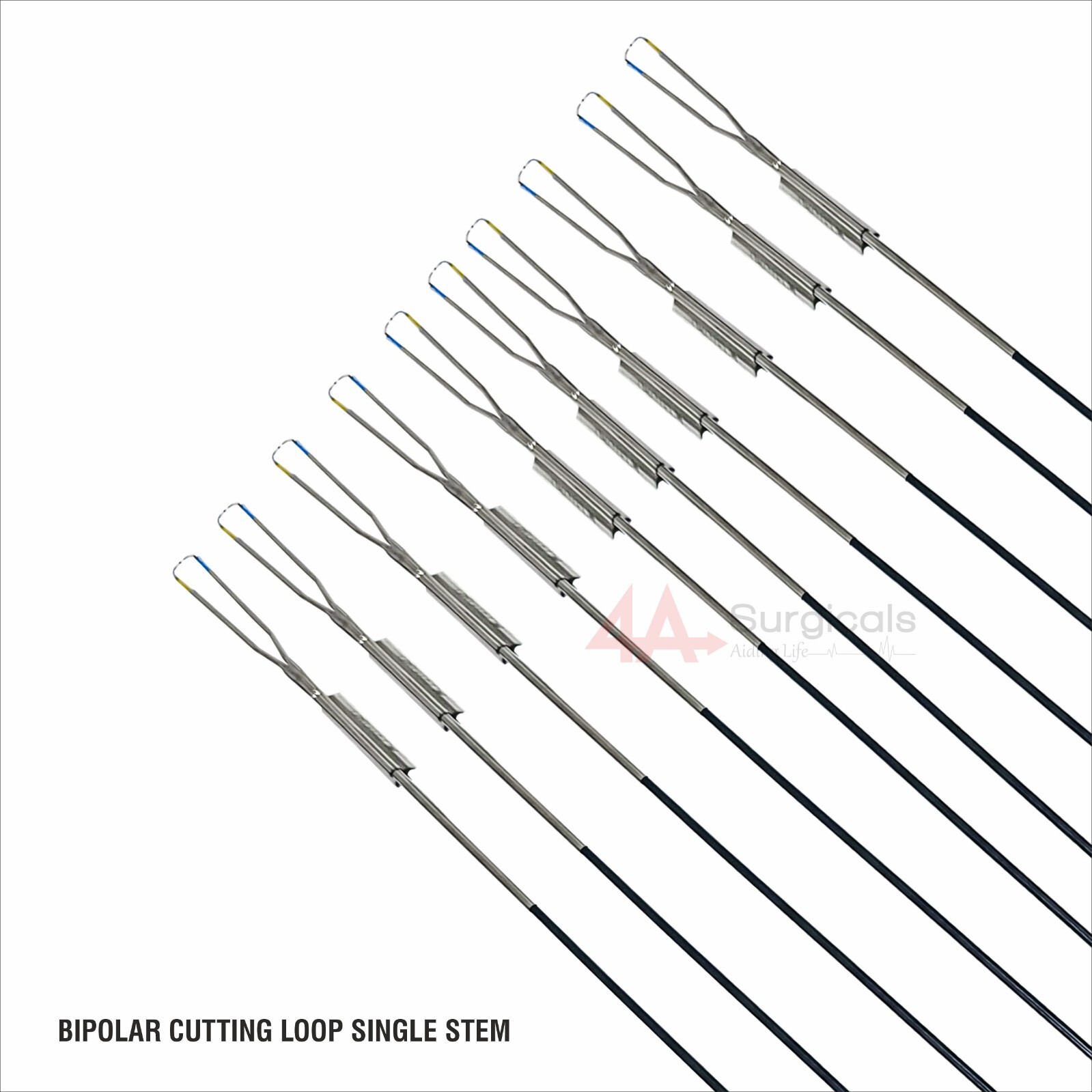 4A BIPOLAR CUTTING LOOP SINGLE STEM (PACK OF 10)