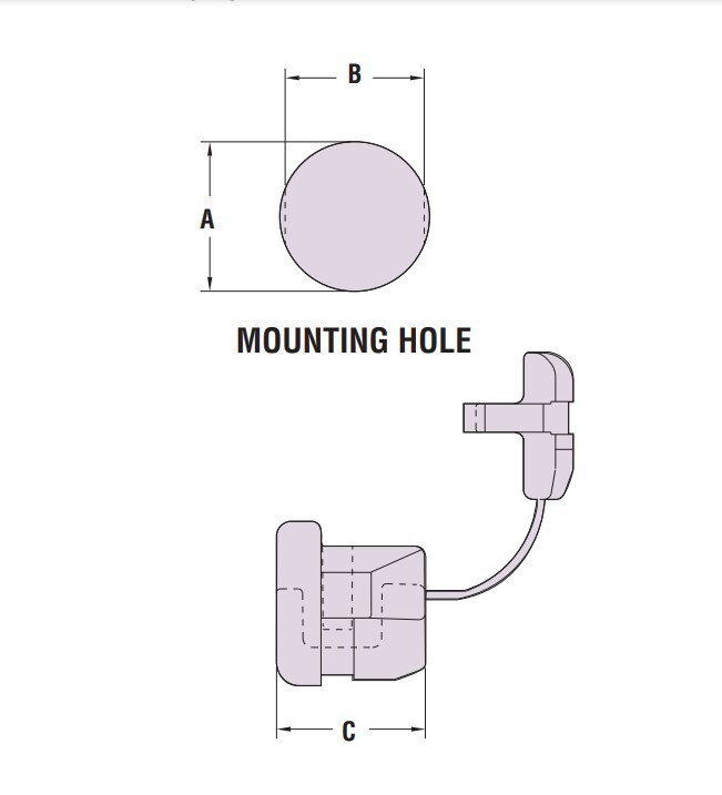 QTY10 HEYCO 1074 STRAIN RELIEF SR-3A-4 BLK 7/16" FLAT CABLE 18/2 AWG LAMP CORD