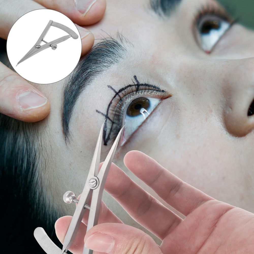 Orbital Measuring Device Eye Positioning Ruler Eyebrow Caliper Tools