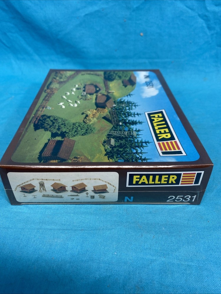 Faller N Scale Mountain Huts Set 2531