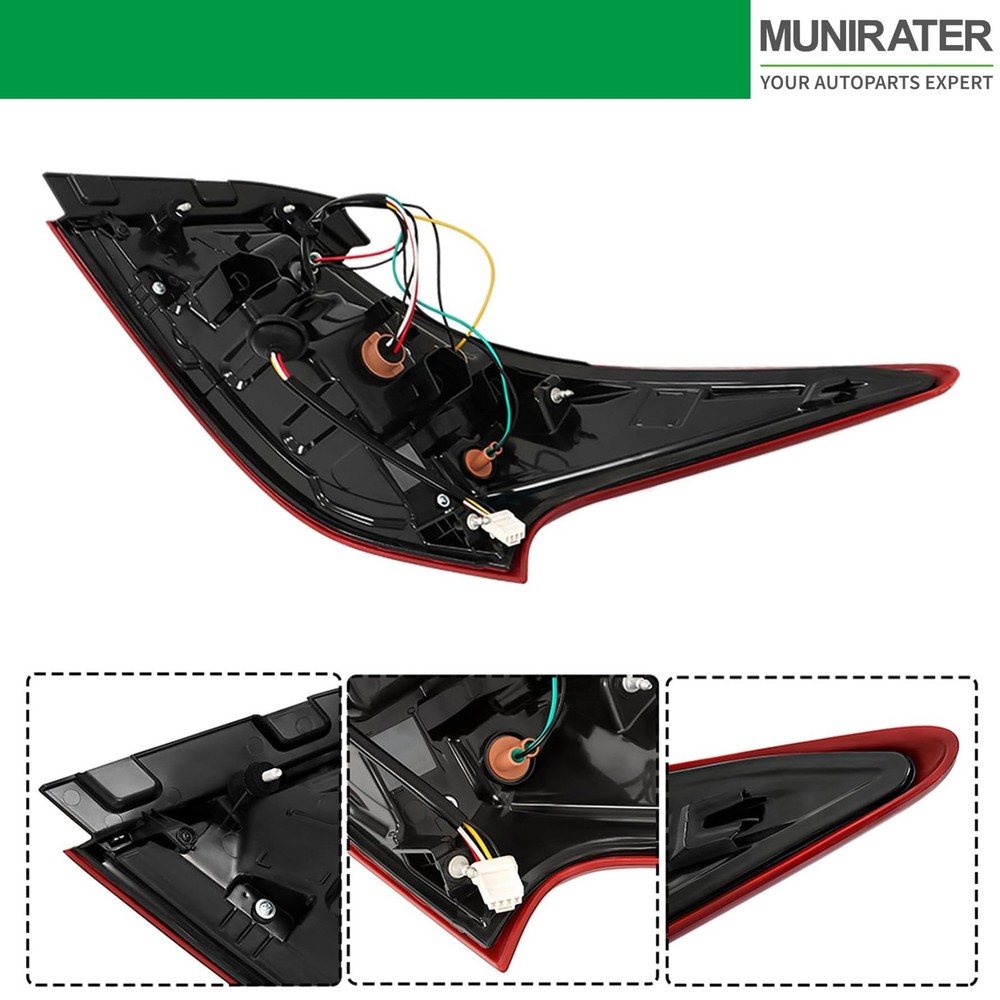 Tail Light Assembly Left Side for Altima SR 2016-2018