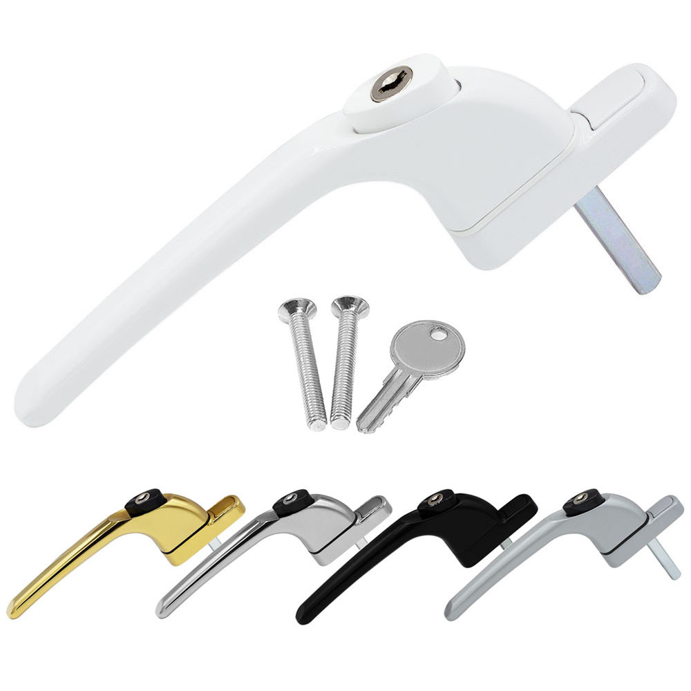 uPVC Universal Window Handle Inline Locking Espag Double Glazing