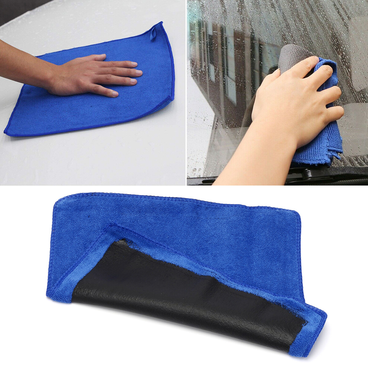 Clay Bar Microfibre Mitt Cloth Towel Auto Car Detailing Cleaning Cloth 12"x12"