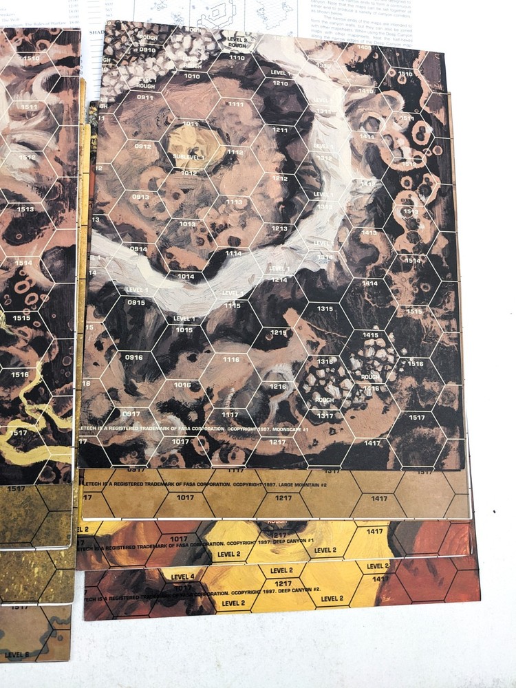 FASA Battletech Map Set #5