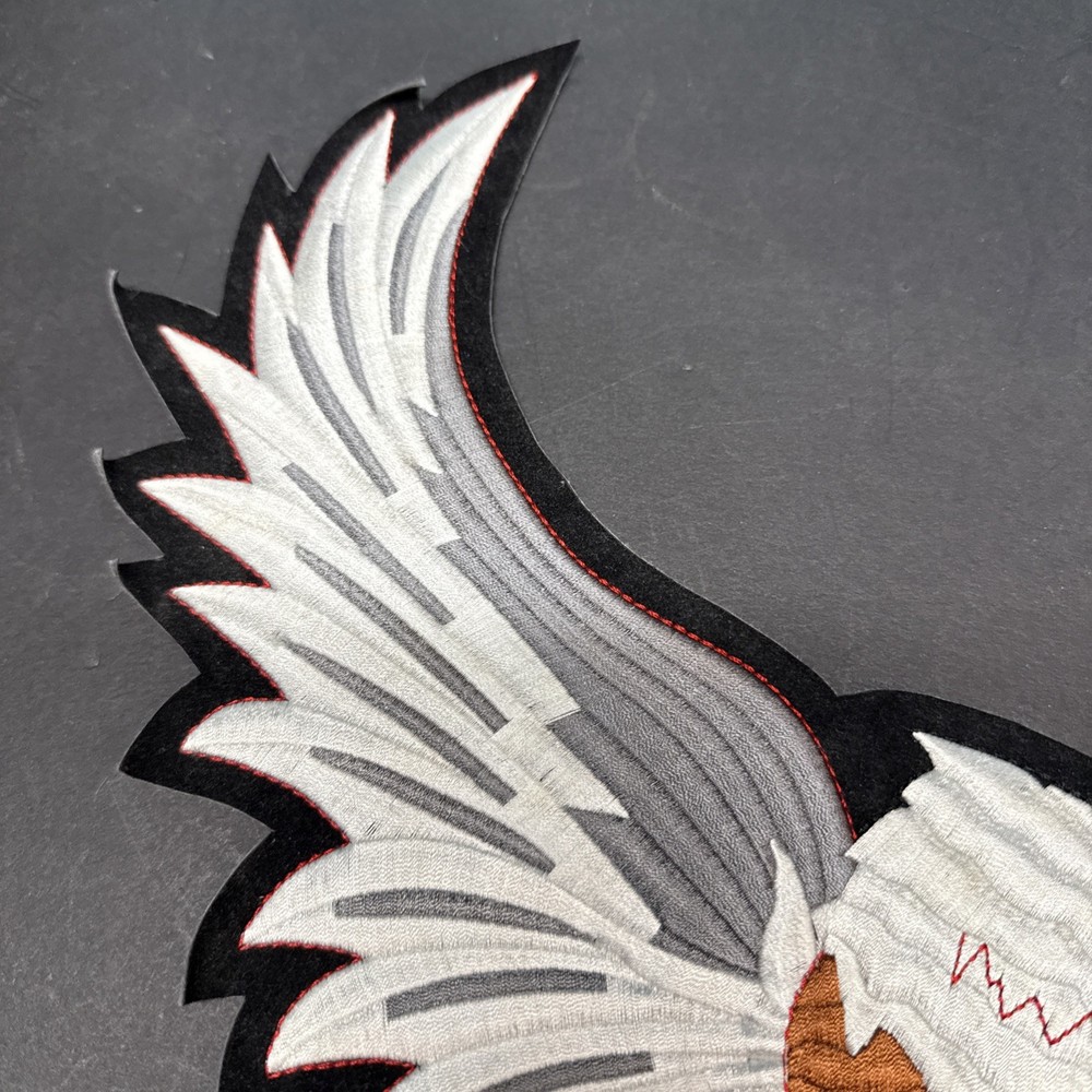 Large Bald Eagle Patch Embroidered Approx 12”x14”