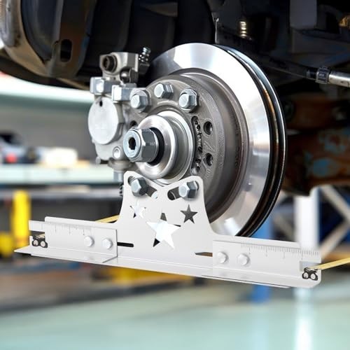 2-Pack Wheel Alignment Tool Plates, Adjustable 3-in-1 Toe & Camber Alignment Kit