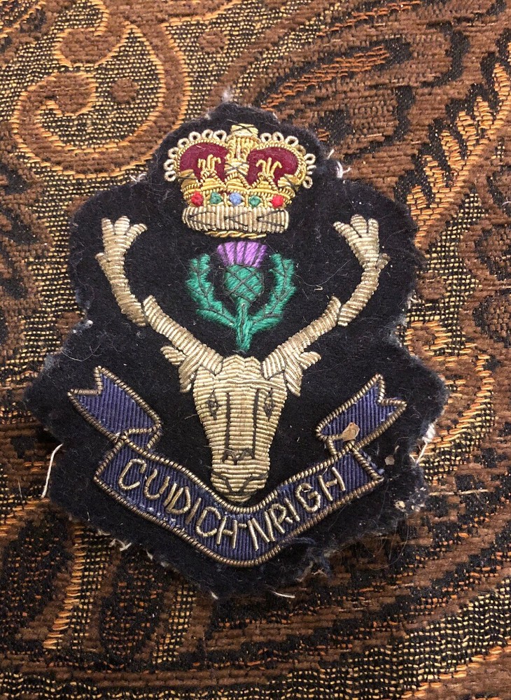 Vintage Cuidich N Rich Patch Rare