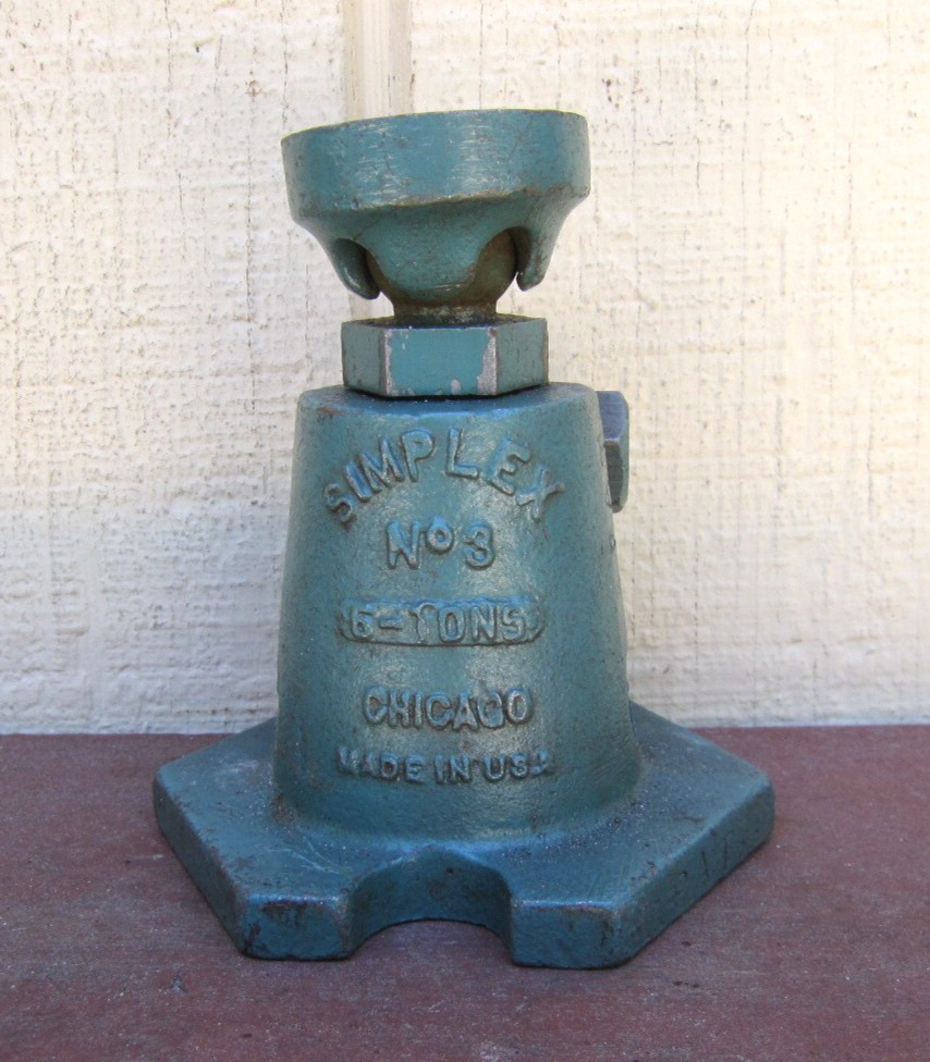 Simplex No. 3 leveling Jack 6 tons