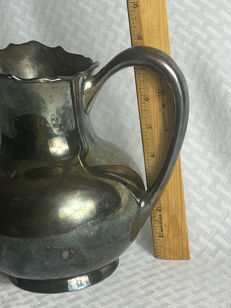 Rogers Silver Plated Quadrupled pitcher #429 Silver Plate