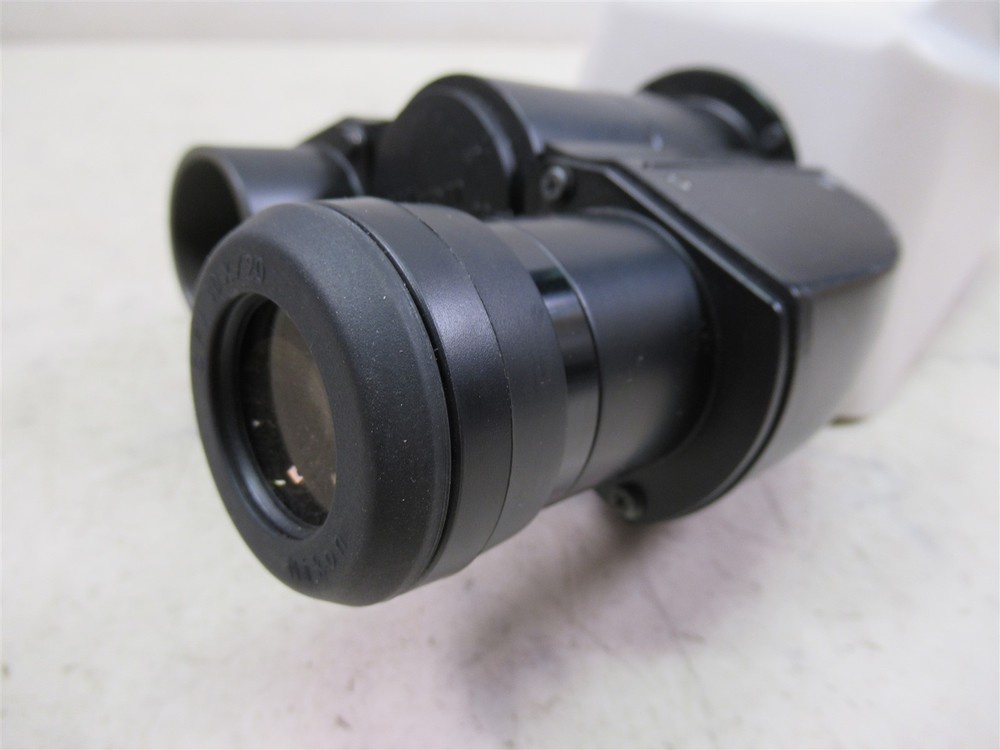 Nikon Eclipse E200 Microscope Binocular Head E2-TB Missing One Eyepiece
