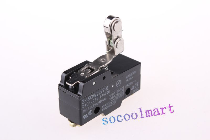 NO NC Microswitch Parallel Roller Lever Basic Limit Switch XZ-15GW2277-B