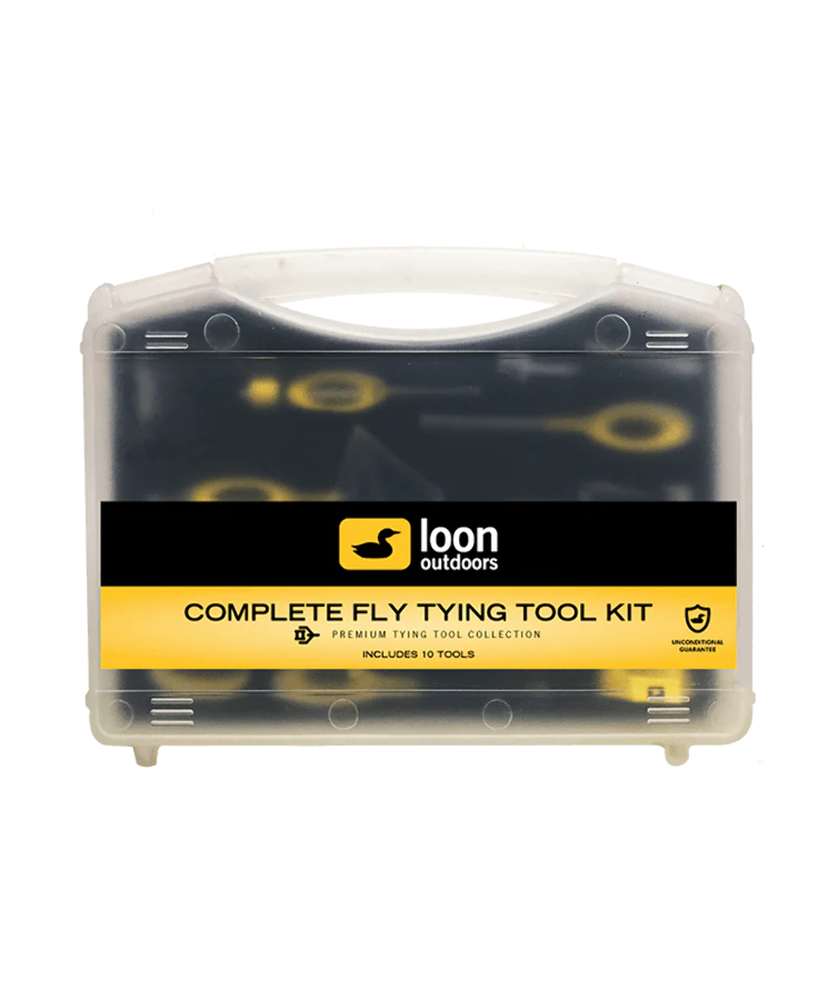 LOON COMPLETE FLY TYING TOOL KIT BLACK