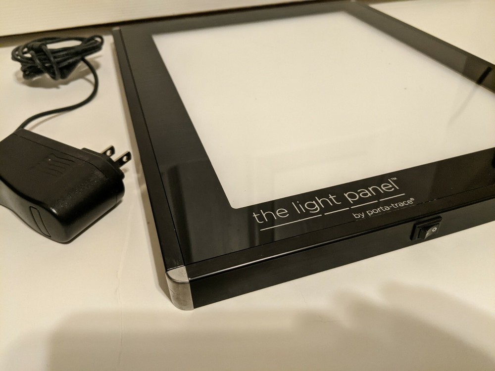 THE LIGHT PANEL Light Box - by porta-trace - 8.5" x 11" Work Surface