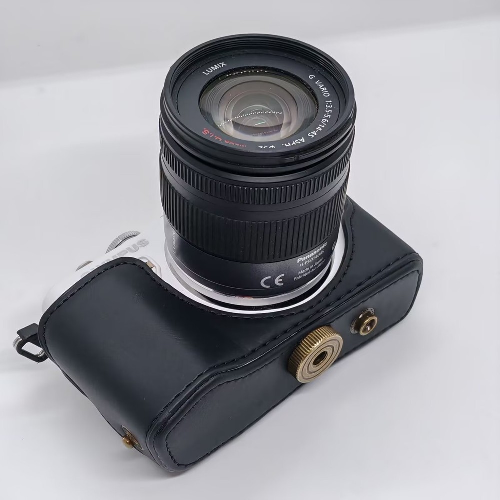 Leather case for OLYMPUS Pen E-PL6 E-PL5 E-PM2 EPL6 EPL5 EPM2 Camera bag