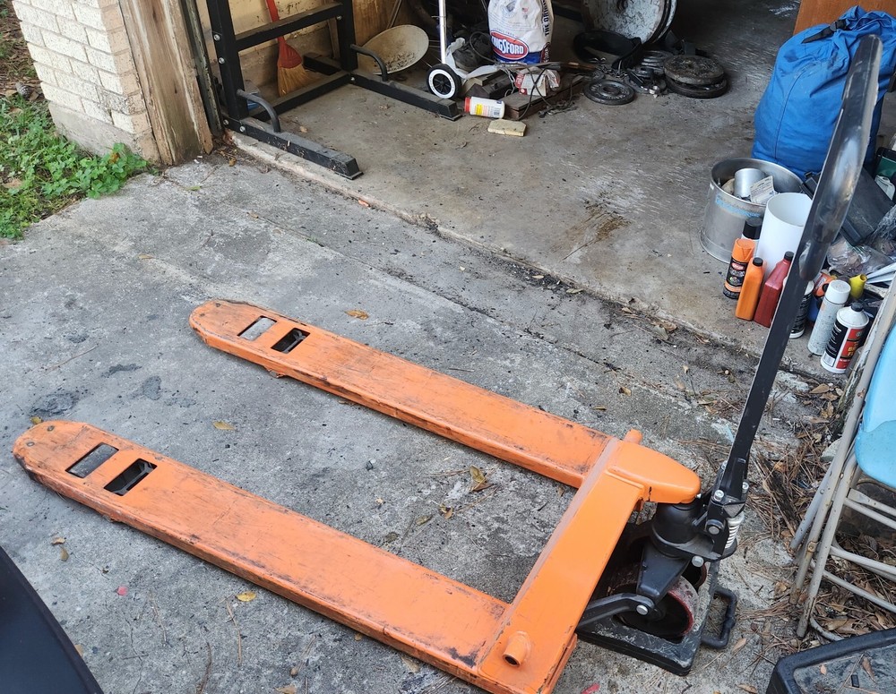 used manual pallet jack