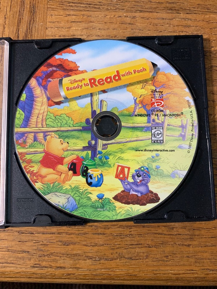 Ready To Read With Pooh PC Cd