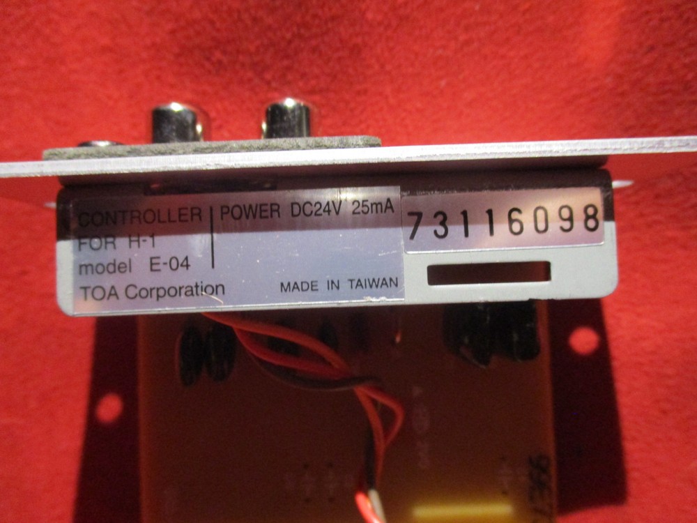 TOA E-04R EQ Processor Module RCA Female