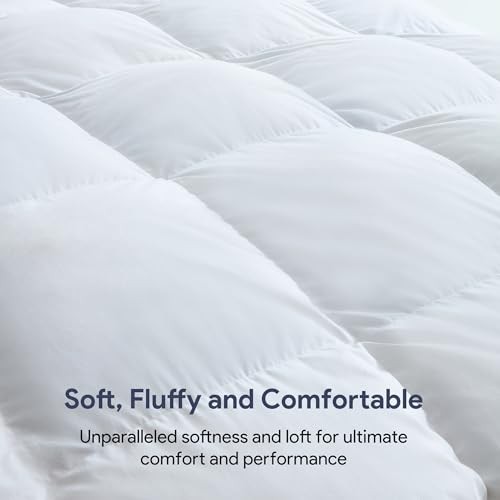 Feather Down Comforter Lightweight White Down Duvet Twin White/Lightweight