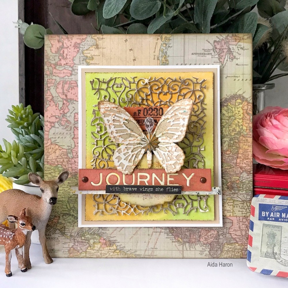 Sizzix Thinlits Detailed Butterflies set #661182 Retail $22.99 by Tim Holtz